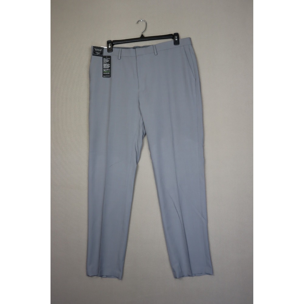 Haggar Men's Premium Comfort Slim-Fit Performance Stretch Flat-Front Dress Pants